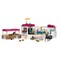 Schleich Horse Club: Horse Transporter - 227pc Playset, Full Horse Trailer, Horse & Human Figurines, Riding Set, Stable & Grooming Station, Kid Age 5+